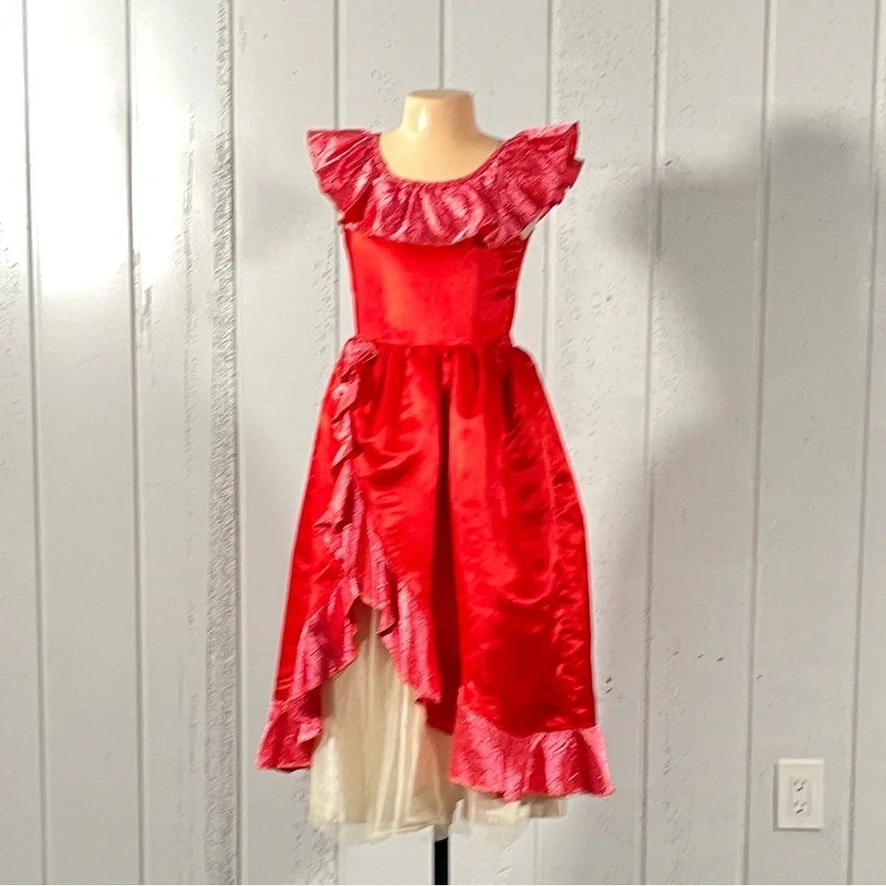***Disney Girl's  Princess Elena of Avalor  Halloween Costumes  Sz 7/8
